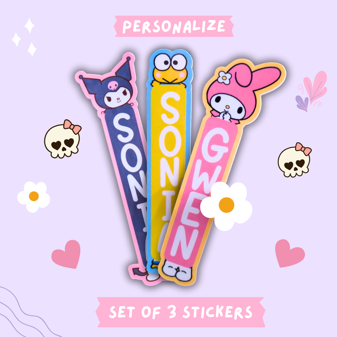 Personalized Sanrio Trio