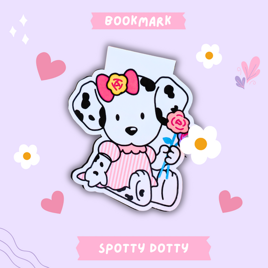 Spotty Dotty Magnetic Bookmark